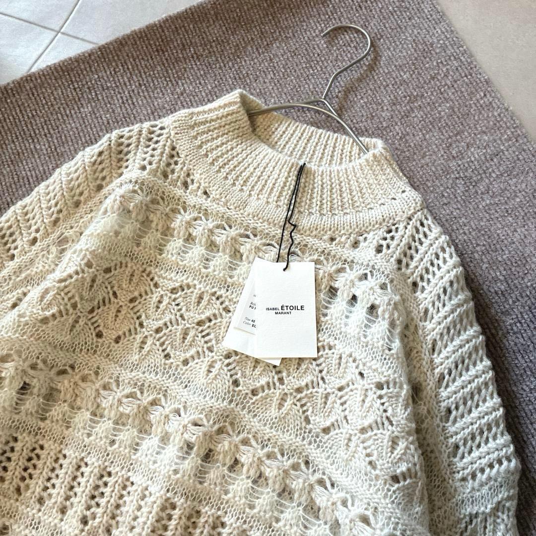 新品 イザベルマラン エトワール♡モヘア 透かし編み ニット 希少