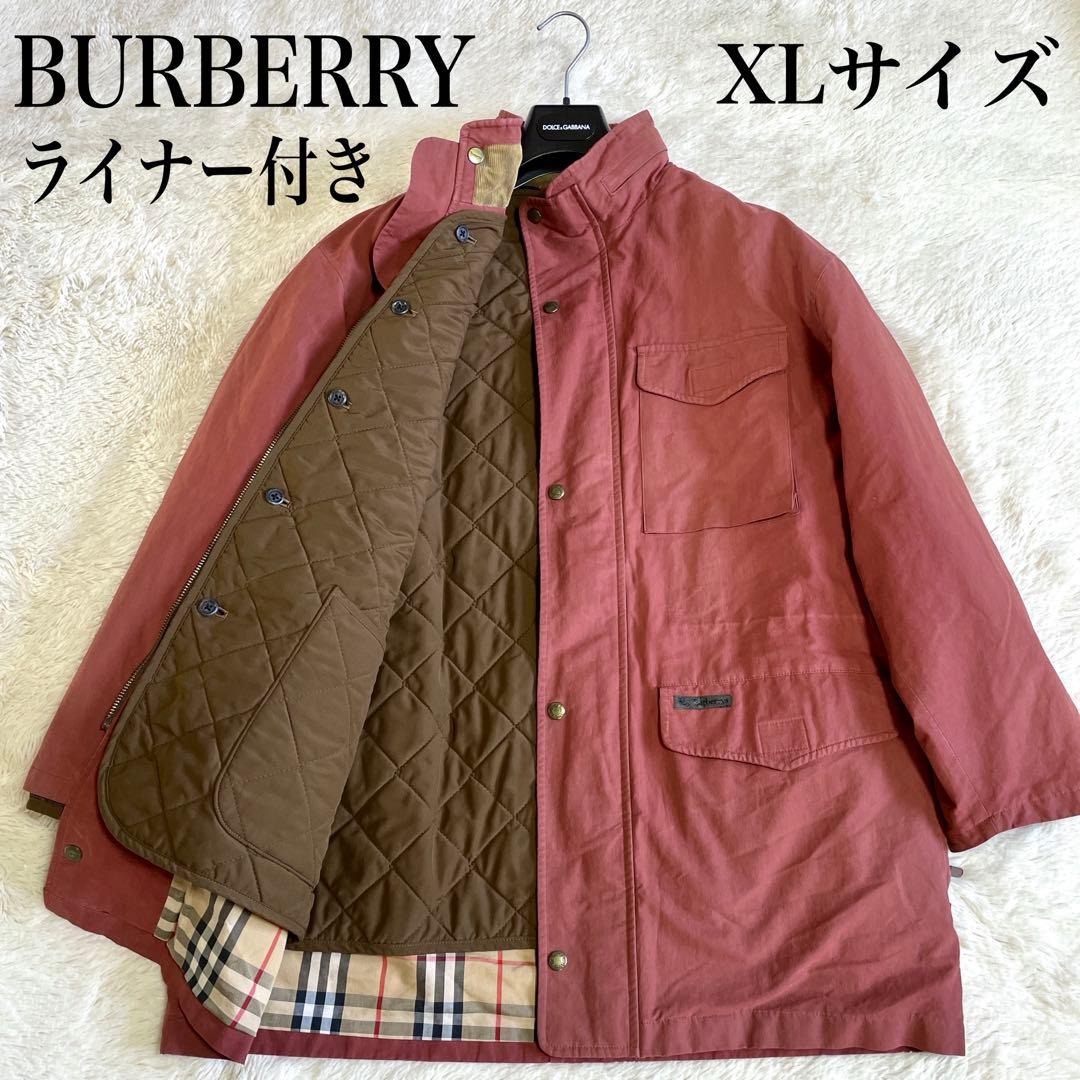 希少 BURBERRY ノバチェック キルティングジャケット付き モッズコート BURBERRY - 美品 激レア BURBERRY 金タグ B柄 ノバチェック モッズ