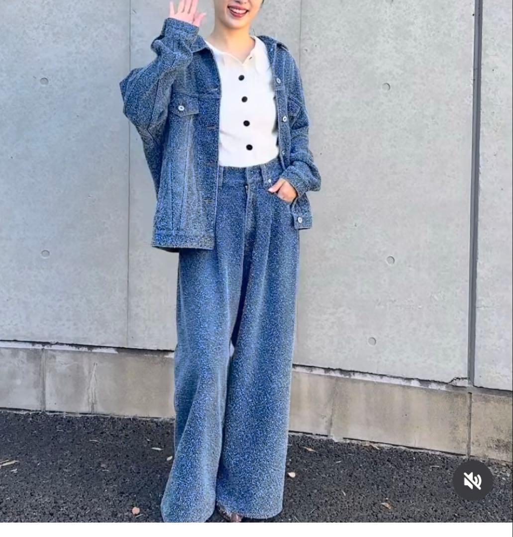 シーニュ cygne♡ファンシーデニムパンツ00 - メルカリ