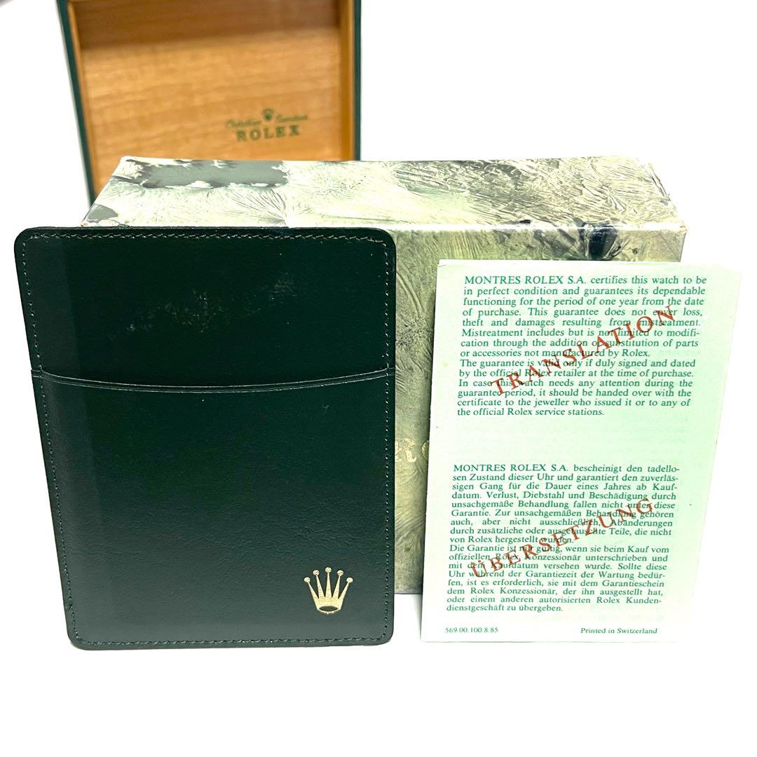 ロレックス ROLEX 時計空き箱 純正 クレーター柄 69174 - メルカリ