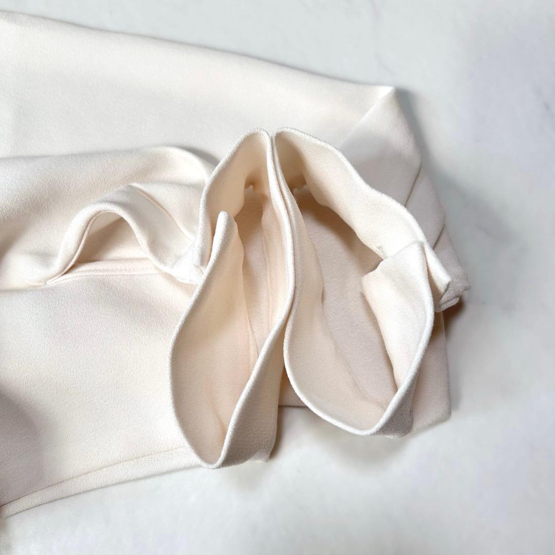 未使用級 リジエール ×コルピエロ Vネック とろみ ブラウス 定価 3.4千