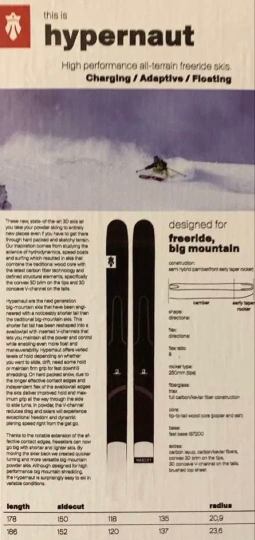 MAJESTY マジェスティスキーhypernaut 178マーカーグリフォン - メルカリ