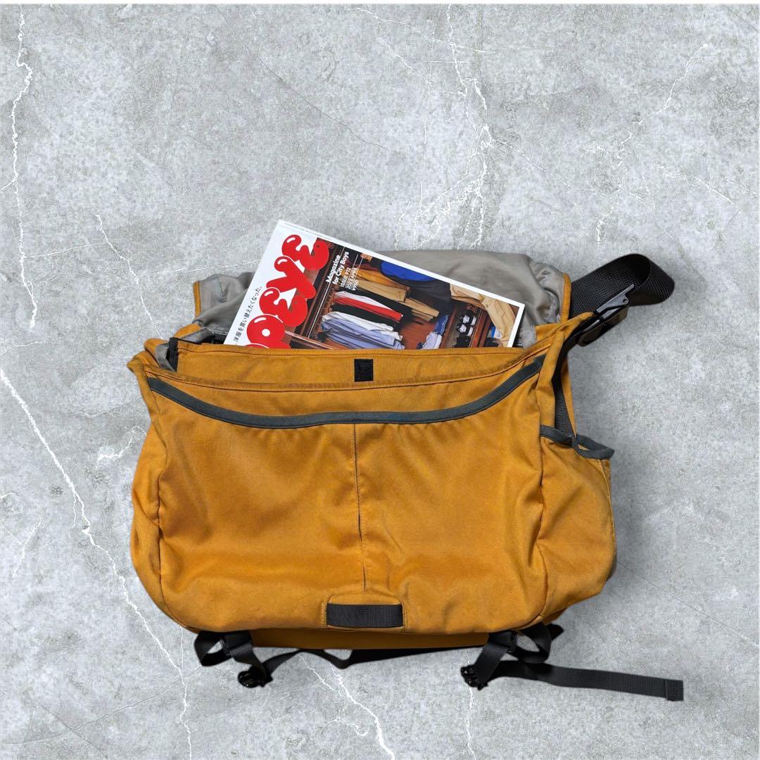 00s Patagonia メッセンジャーバッグ イエロー F9 - メルカリ
