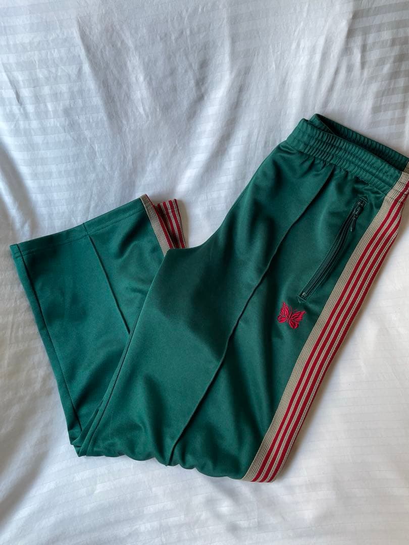 needles トラックパンツ　別注 Needles ニードルス Studious別注 トラックパンツ ナロー IN183 SIZE S