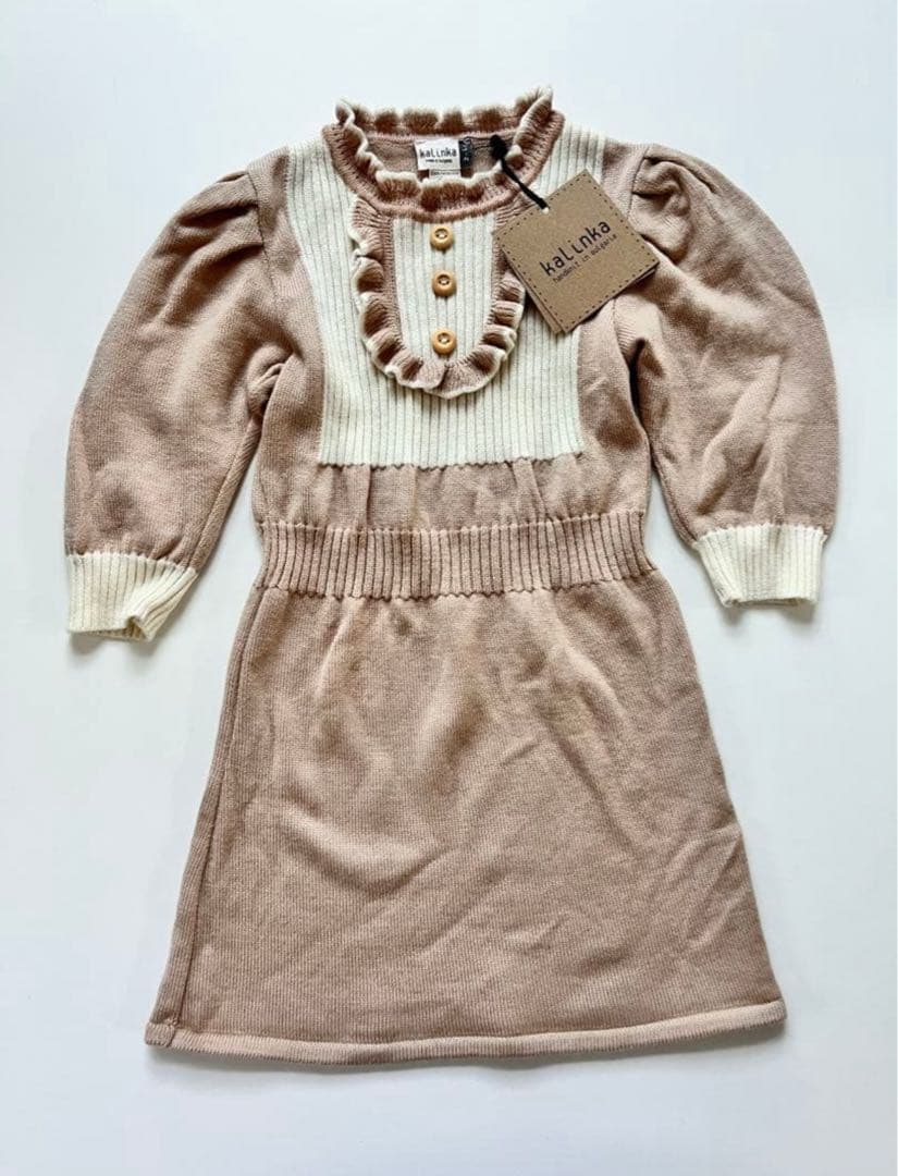 kalinka kids ニットワンピース 2-4Y カリンカ KALINKA - メルカリ
