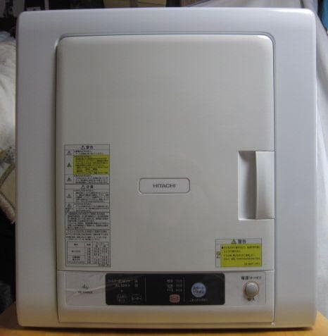 動作確認　簡易清掃済　2020年製 日立衣類乾燥機 DE-N40WX　乾燥4ｋｇ 日立 衣類乾燥機 DE-N40WX｜ランク王
