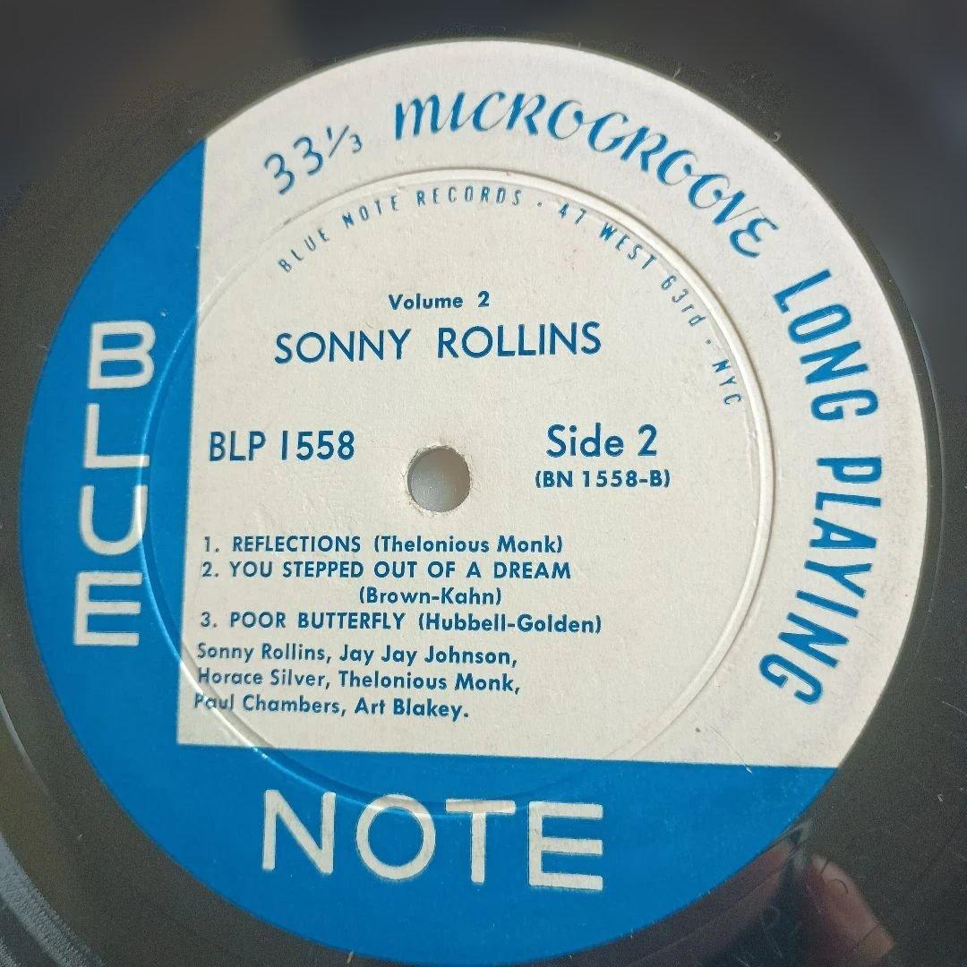 値下げOK！オリジナル Sonny Rollins Blue Note1552 値下げOK