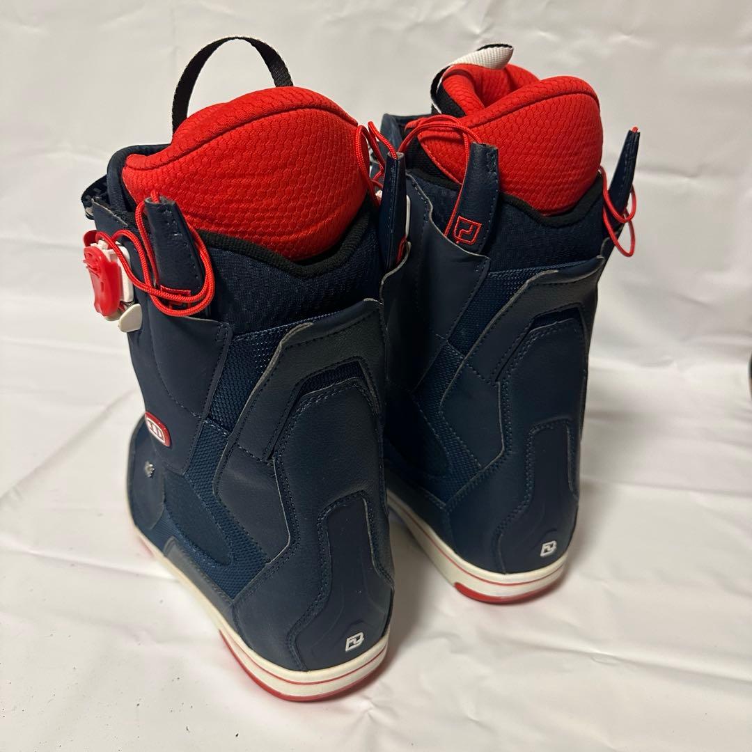 DEELUXE メンズスノーボード ブーツ　25.5cm ネイビー×レッド