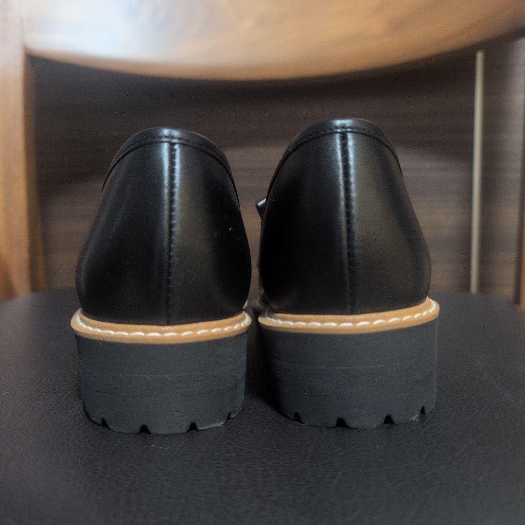 Ameri★ DIANA タッセル付きローファー 23.5cm ブラック