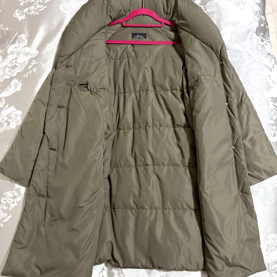極美品 レキップ イナバヨシエ ショールカラー ダウンコート 38 - メルカリ