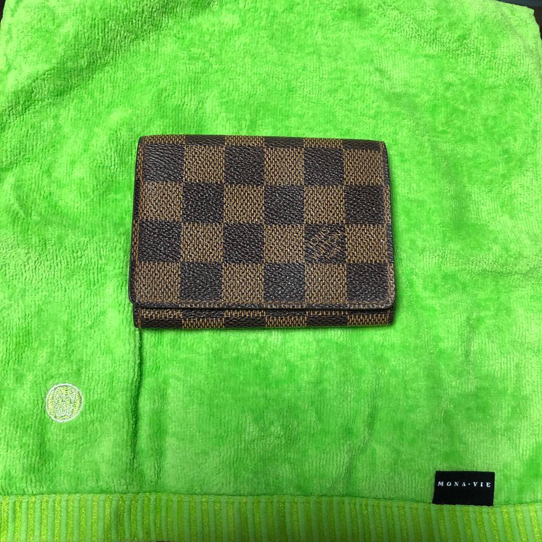 ヴィトン　名刺入れ　美品です。 正規紙袋無料】ルイヴィトン カードケース 名刺入れ パスケース 大容量