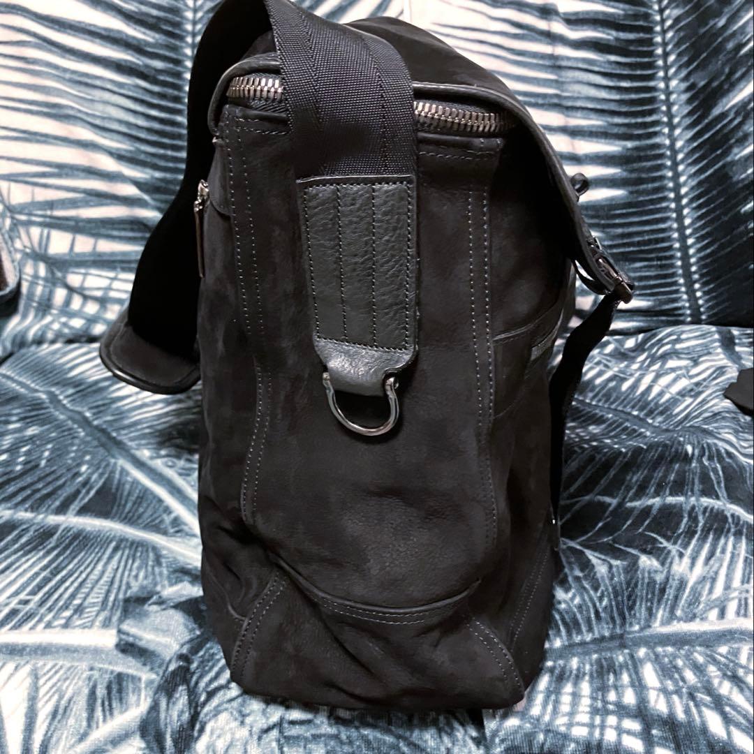 美品 MASTERPIECE VINTERKS スウェード ショルダー バッグ