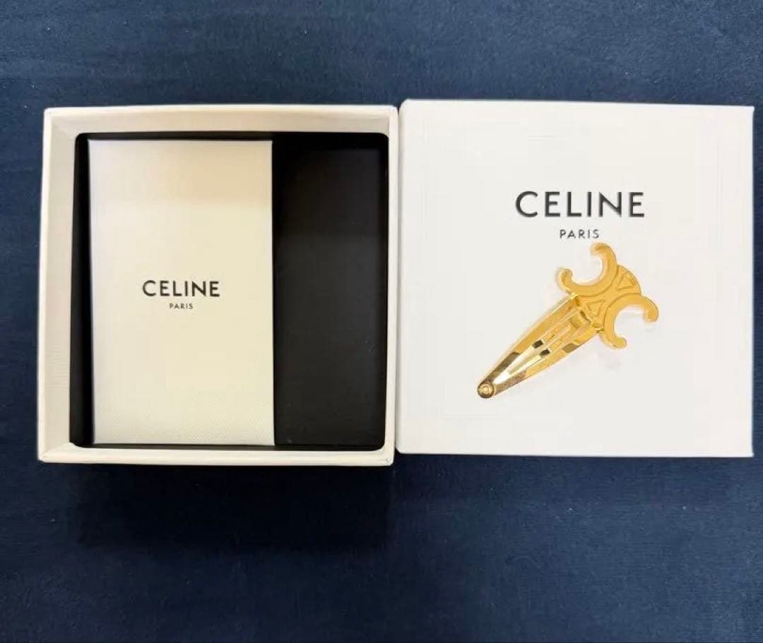 セリーヌ　CELINE ヘアピン　ゴールド　1つ celine セリーヌ ヘアピン ゴールド｜Yahoo!フリマ（旧PayPayフリマ）