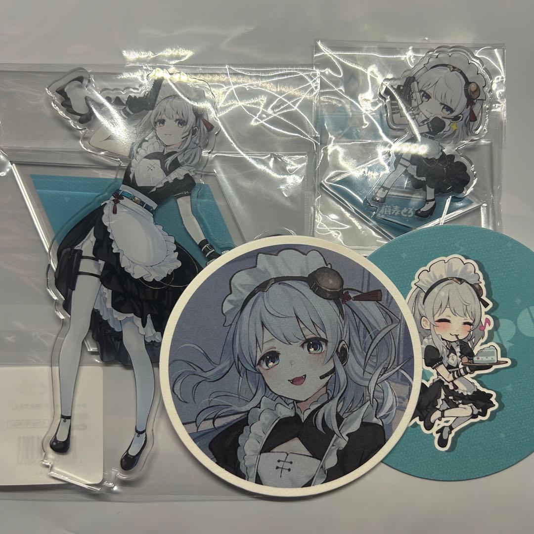 猫麦とろろ Vtuber アクリルスタンド コラボカフェ POPUP - メルカリ