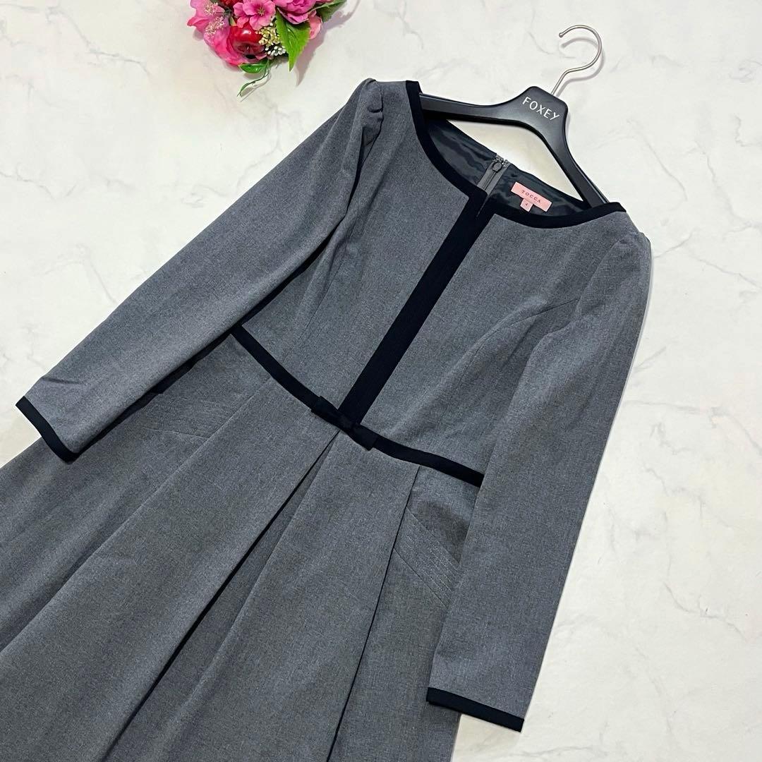 美品☆TOCCA トッカ 【洗える！】 NUMBER ドレス ワンピース 4 - メルカリ