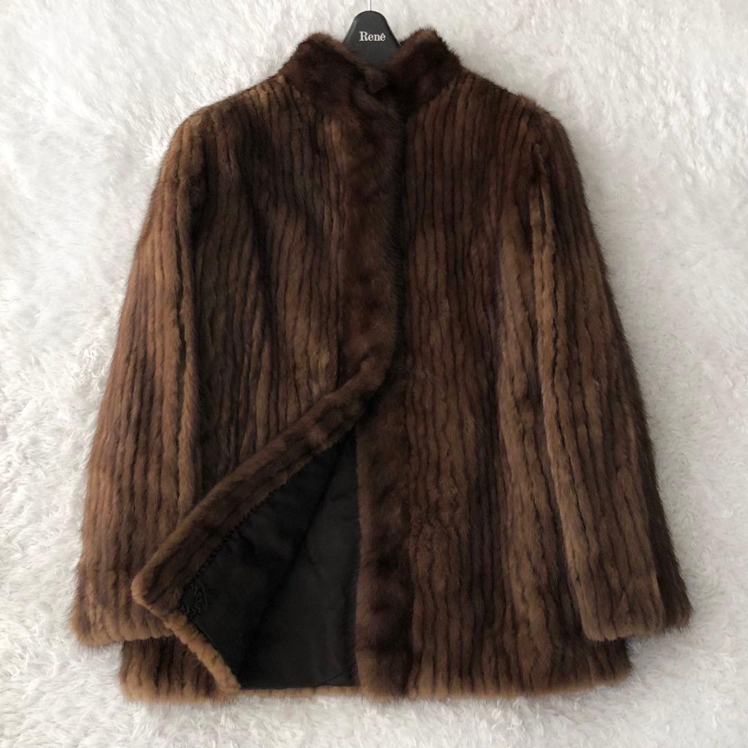 毛皮コート ファーコート リアル ミンク ロング フレア 秋冬 ブラウン M 楽天市場】ファーコート レディース 毛皮コート ミンク レディース