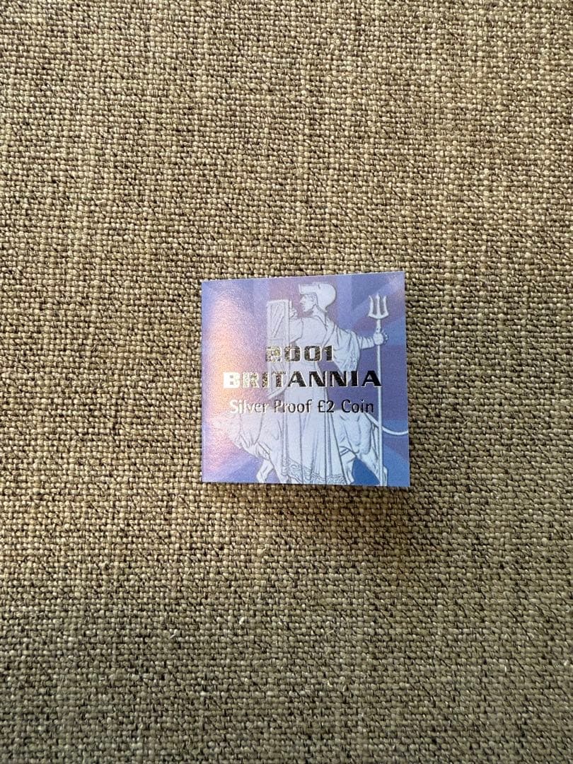 2001年 ブリタニアとライオン 1オンス 2ポンド 銀貨 - メルカリ