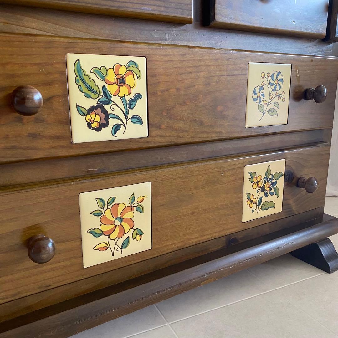 ACTUS スペイン製 ライティングビューロー デスク 北欧 チェスト