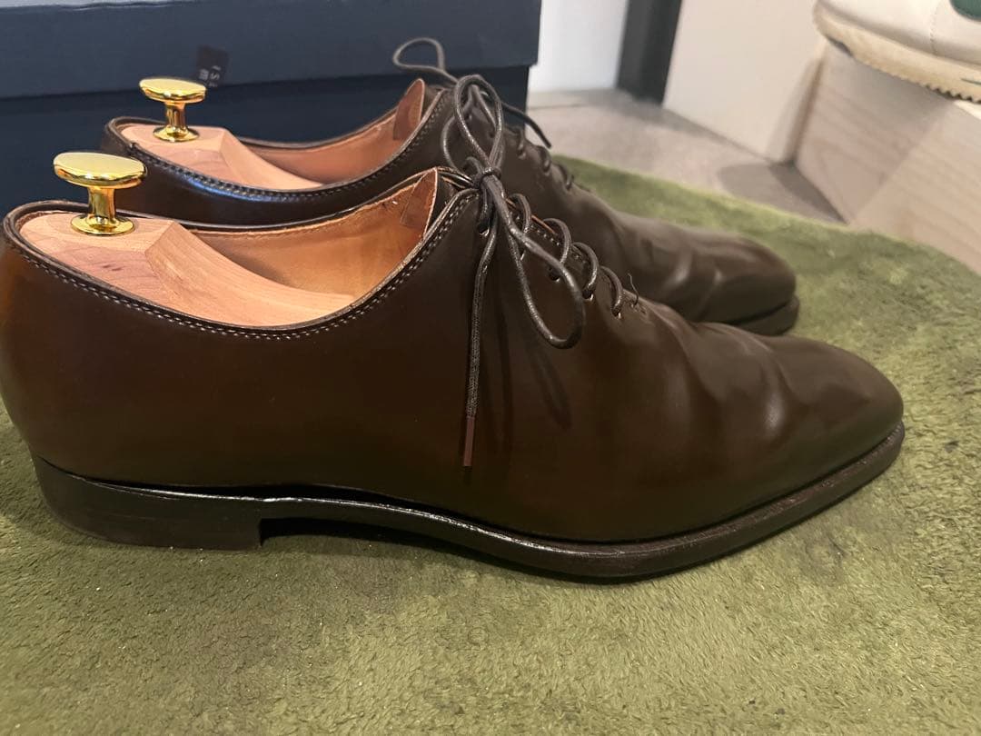 最終値下　クロケット＆ジョーンズ ALEX ダークブラウン コードバン 6.5E