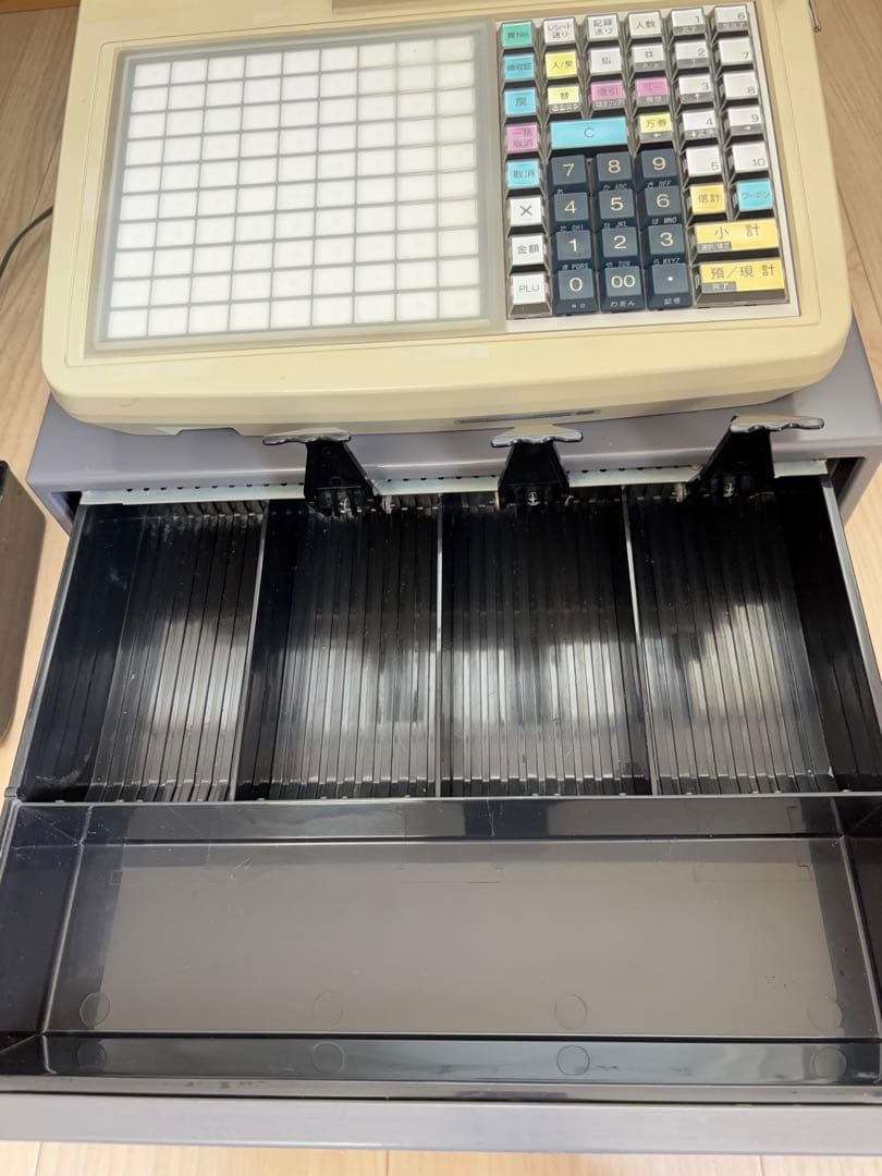 【動作OＫ】TEC 電子レジスター FS-1550 東芝テック -372-