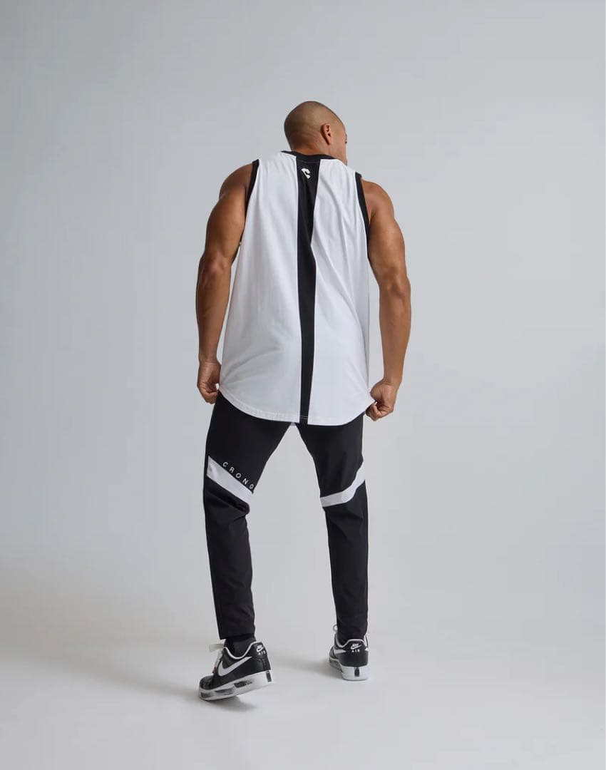 【未使用】#cronos #クロノス #lyft #sung #タンクトップ CRONOS ✖️魔裟斗 メッシュタンクトップ ブラック - メルカリ