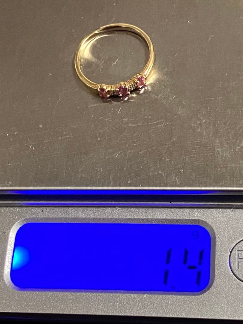 K18 エステール（BLOOM）ピンクトルマリンリング（11号） - メルカリ