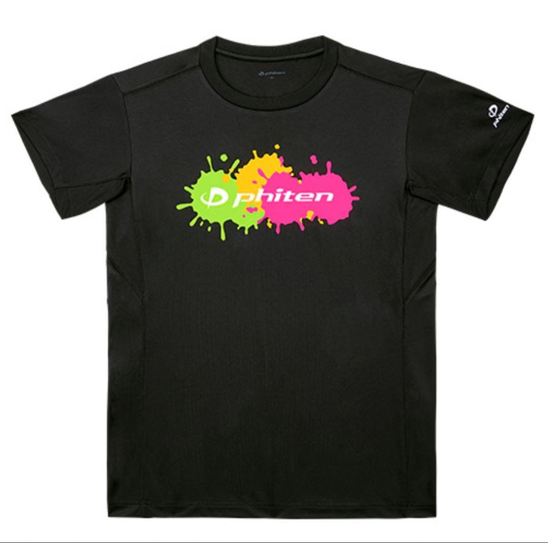 ファイテン ☆L☆ ペイント ☆ カモフラネオン 半袖 Tシャツ 2枚