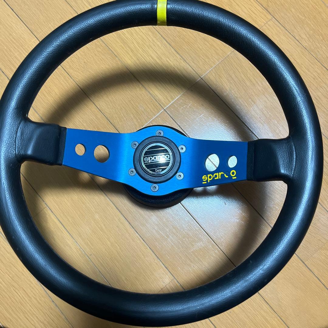 sparco ステアリングホイール 青 ステアリングホイール：L550│SPARCO (スパルコ) 日本正規輸入元