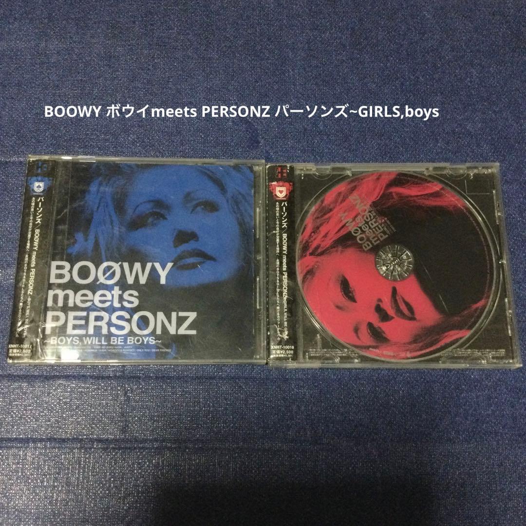 BOOWY ボウイmeets PERSONZ パーソンズ~GIRLS,boys - メルカリ