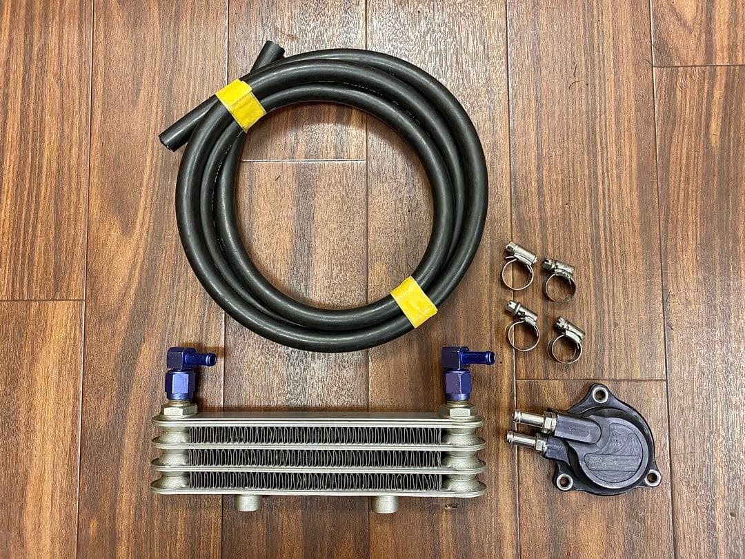 アドレスV125 アドレスv125、アドレスv125g 廃盤 初期 武川オイルクーラー