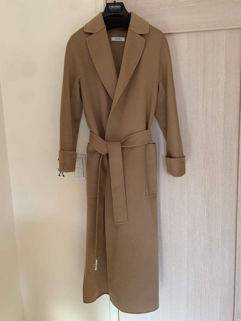 近年 Sマックスマーラ ダブルフェイス クチートアマーノ キャメル