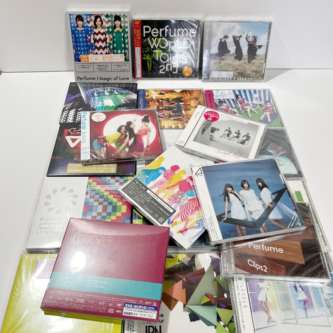 Perfume パフューム CD DVD 21枚セット 新品未使用 見本品 - メルカリ