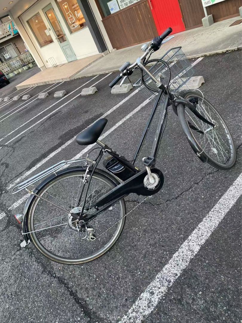 手元コントローラーでアシストモードの切替 電動アシスト自転車