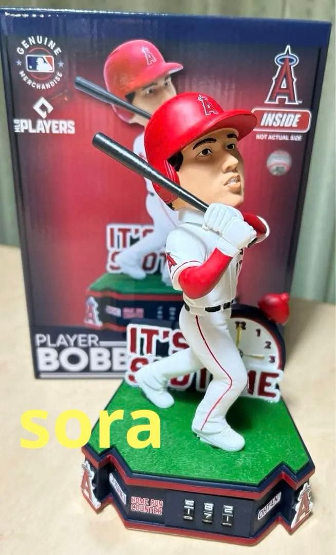 【限定 200個】大谷翔平 ボブルヘッド ホームランカウンター 限定200体 大谷翔平 LAドジャース ホームランカウンター付き