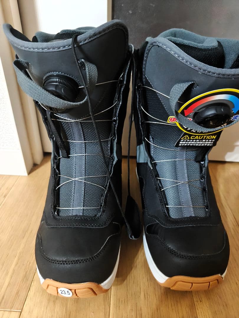ARBN nature スノーボードブーツ 23.5cm ブラック - メルカリ