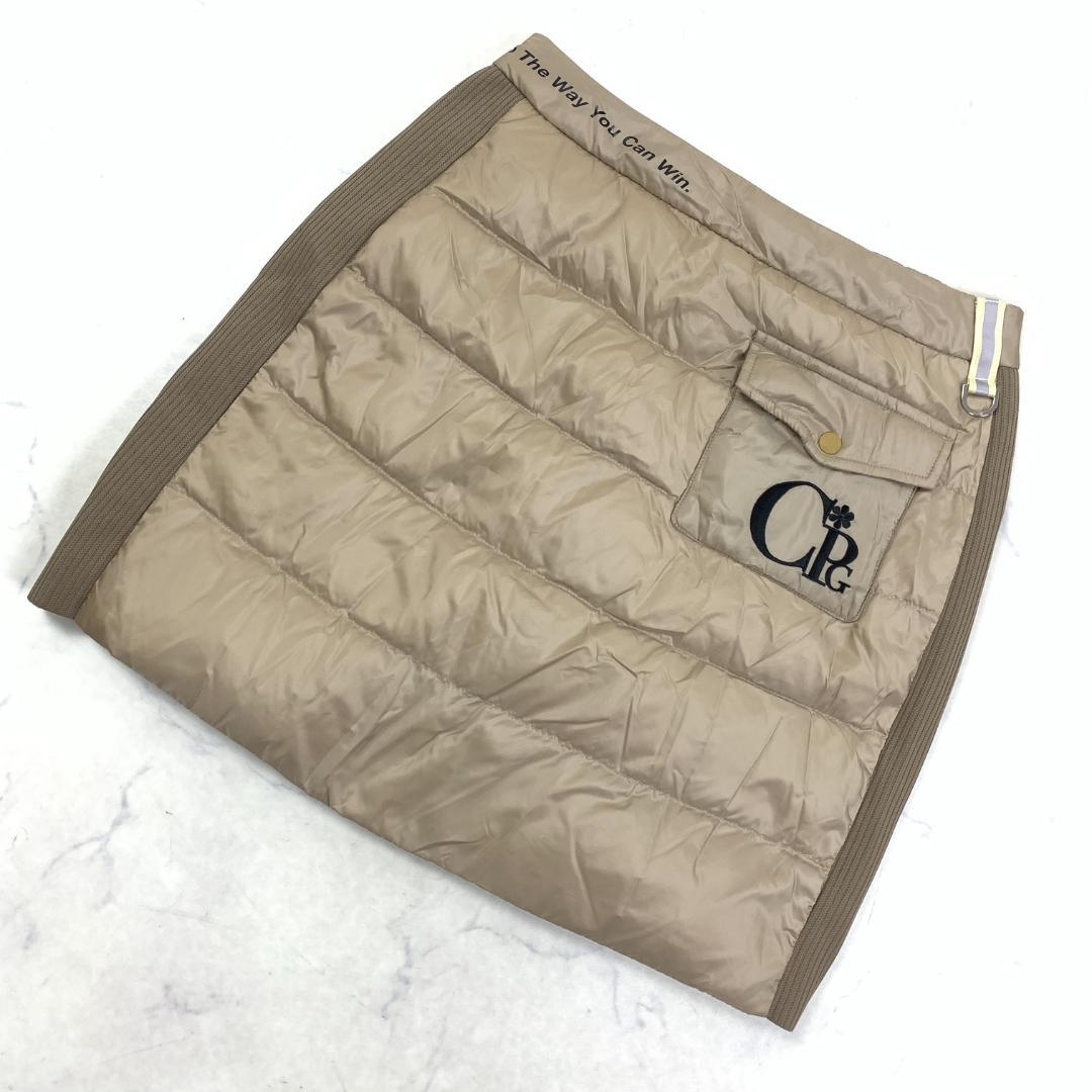 LA7736 新品タグ付き CPGGOLF ダウンタイトスカート ベージュ 3