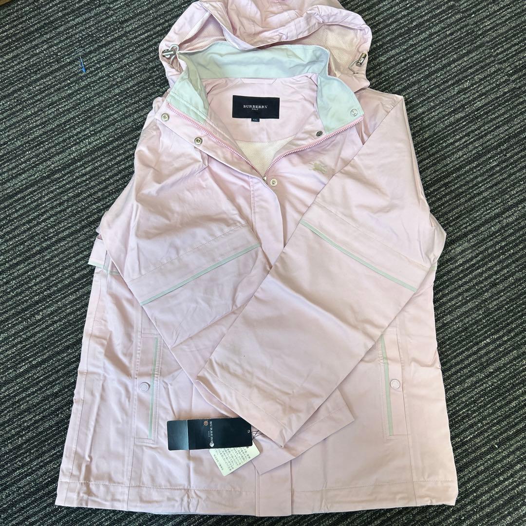 BURBERRY レディース レインウェア L Lピンク Burberry Pink Dartmouth Horseferry Print Rain Jacket Burberry