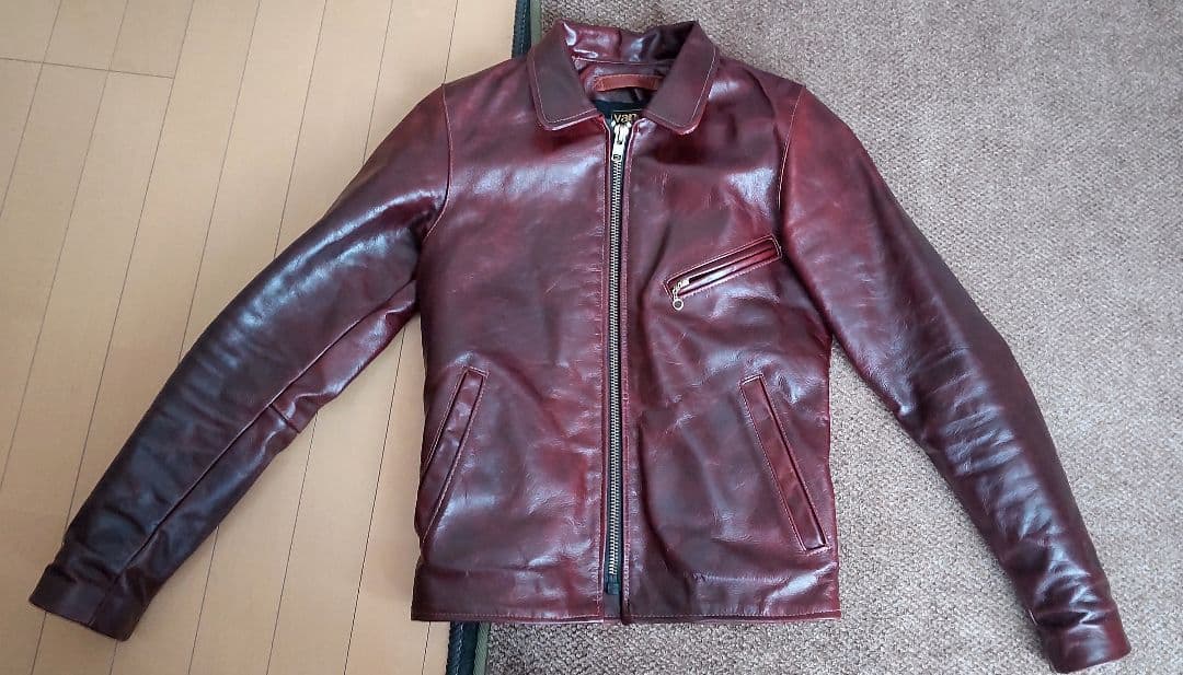 ☆希少サイズ32☆vansonシングルライダースジャケット オクタゴン 楽天市場】バンソン VANSON ENF シングル ライダース オクタゴン