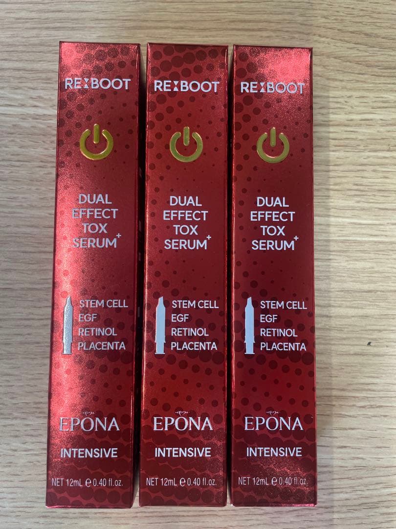 EPONAエポナ デュアルエフェクトセラムトクスショット　未使用3本セット⭐︎ Qoo10] エポナ [エポナ公式ストア]デュアル エフェクト : スキンケア