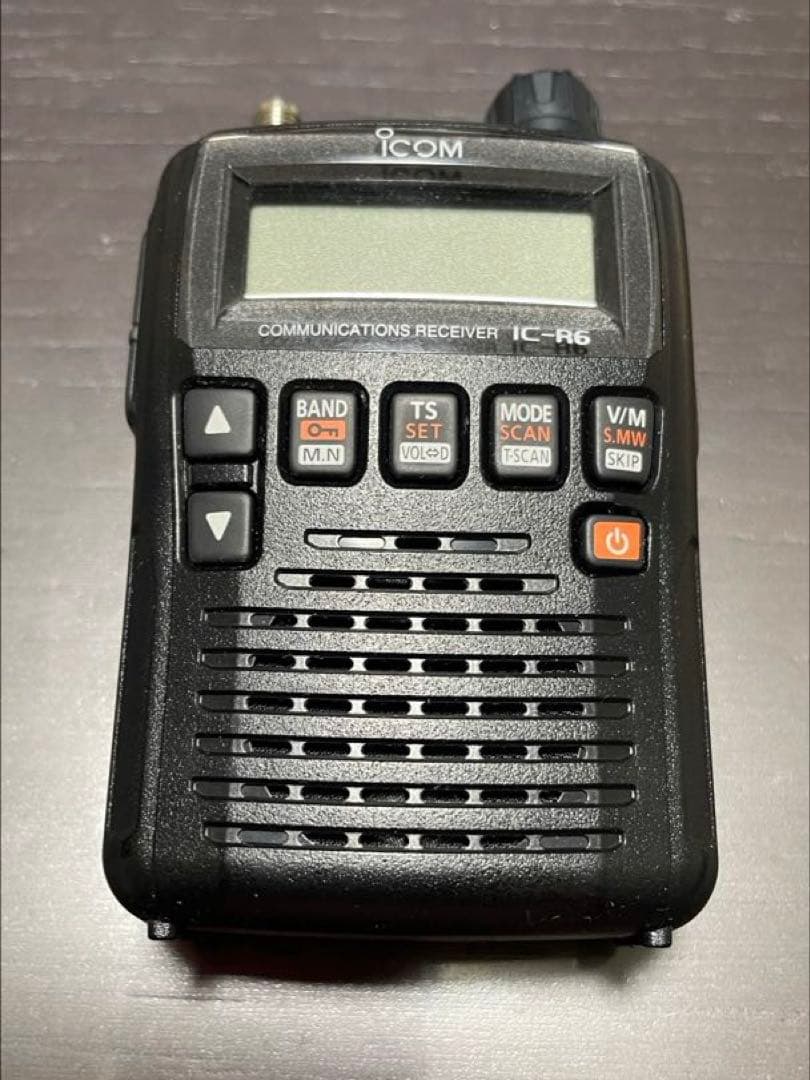 ICOM IC-R6 広帯域ハンディレシーバー CS-R6、OPC-478UC付 - メルカリ