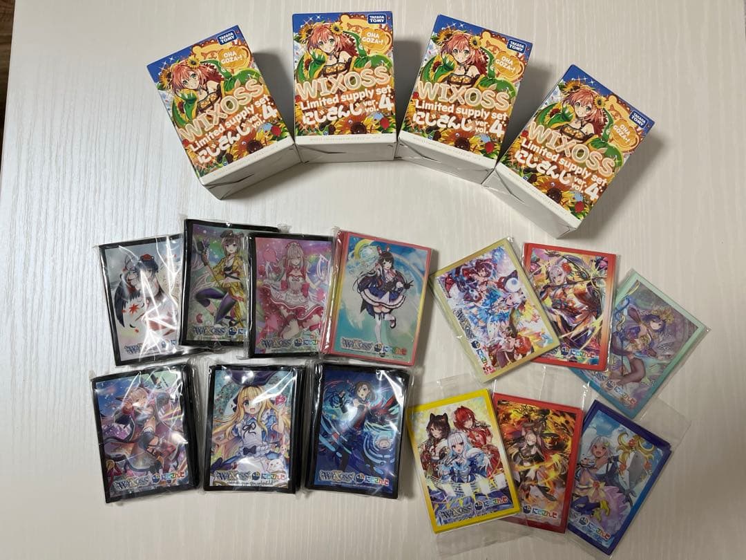 【未開封】にじさんじ　スリーブセット　ウィクロスコラボ 未開封】ウィクロス にじさんじ アルス・アルマル カードスリーブ