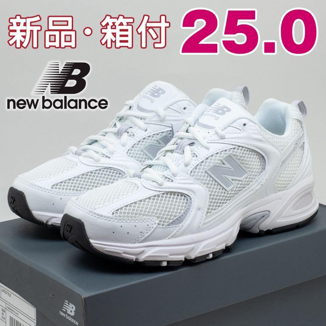 ニューバランス レディース ランニングシューズ ホワイト 25cm 白 軽量 New Balance（ニューバランス） スニーカー レディース 靴 白 ホワイト