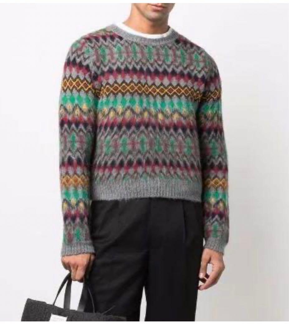 J*0様 【セール中】　maison margiela 21aw knit Maison Margiela (メゾン マルジェラ) Weave Longsleeve Knit 21AW