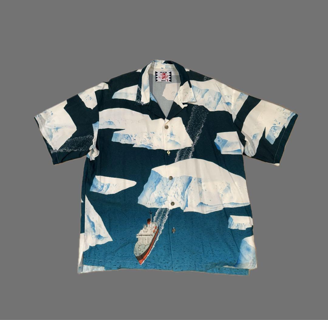 ガ*ル様 SON OF THE CHEESE アロハシャツ Lサイズ - メルカリ