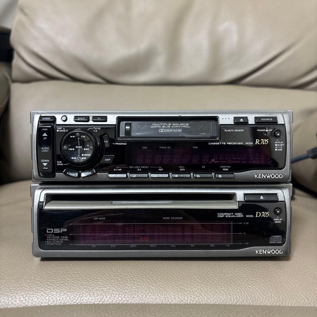 KENWOOD ケンウッド R705 D705 カセットデッキ　CDプレイヤー KENWOOD ケンウッド R705 D705 カセットデッキ CDプレイヤー KENWOOD