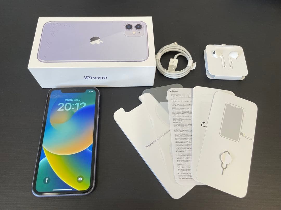 S*）様 【美品】 iPhone11 本体 64GB パープル★SIMフリー★動 Amazon | 【整備済み品】 Apple iPhone 11 64GB パープル SIMフリー
