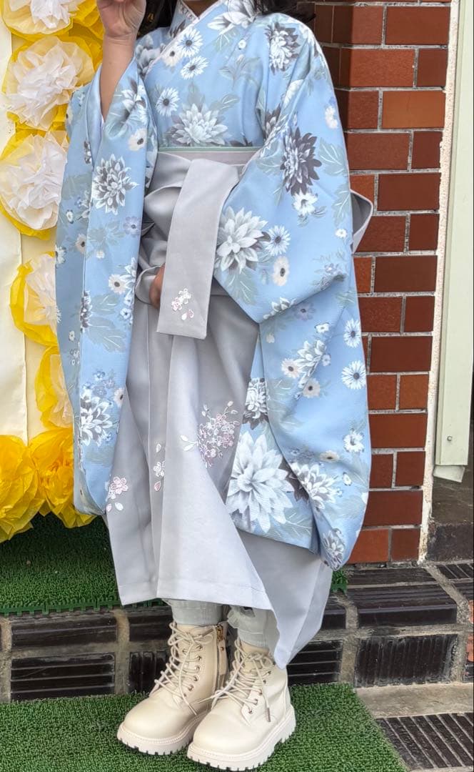 卒園袴 女の子 120 セット 半衿 ブーツ キャサリンコテージ 一式