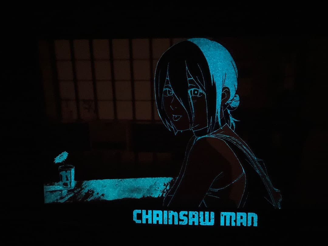 劇場版チェンソーマン レゼ編 A3ポスター 香りつき 蓄光加工 台湾限定