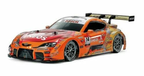 て*ん様 タミヤ ENEOS X PRIME GR Supra (TT-02シャ タミヤ XBシリーズ 1/10RC XB au TOM'S GR Supra (TT-02シャーシ) | タミヤ