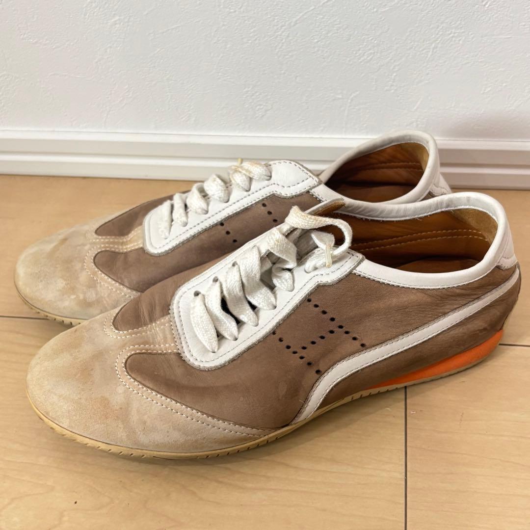 エルメス HERMES Hステッチ レザーローファー 23cm ベージュ HERMES